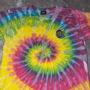 Santa Cruz Tie-dye t-shirt